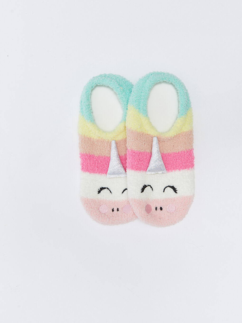 Embroidered Girl's Home Socks