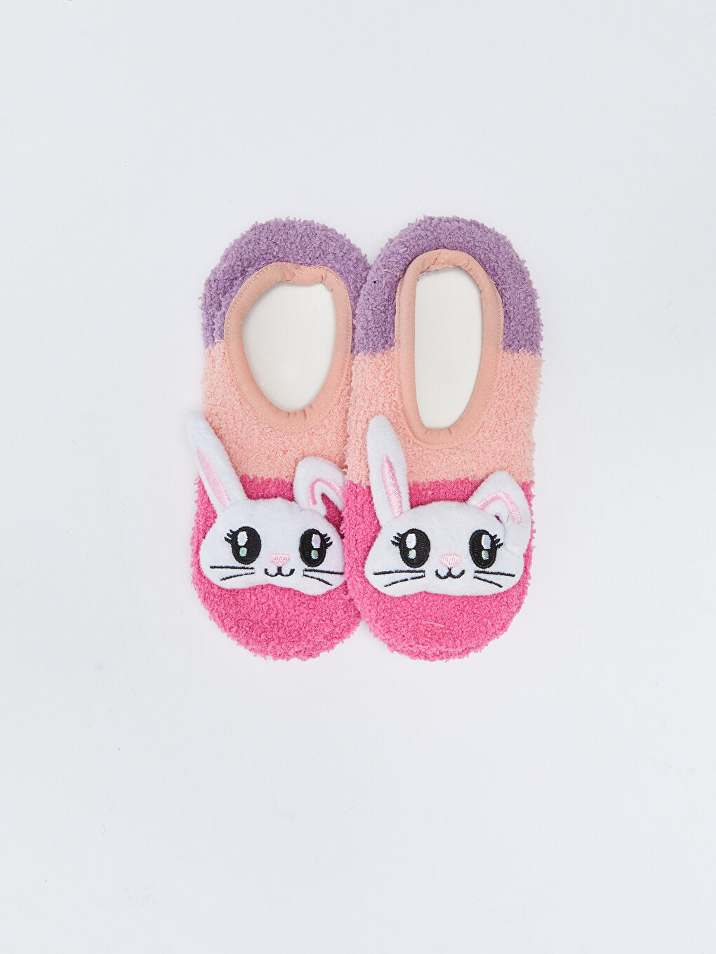 Appliqued Embroidered Girl's Home Socks