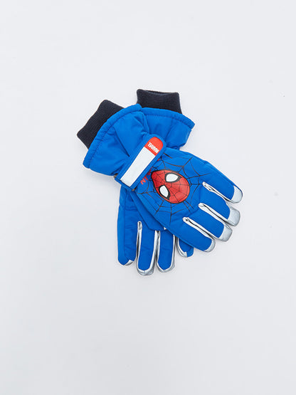 Spiderman Licensed Boy's Thick Gloves