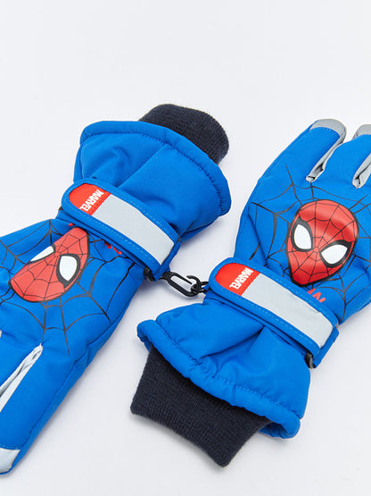 Spiderman Licensed Boy's Thick Gloves