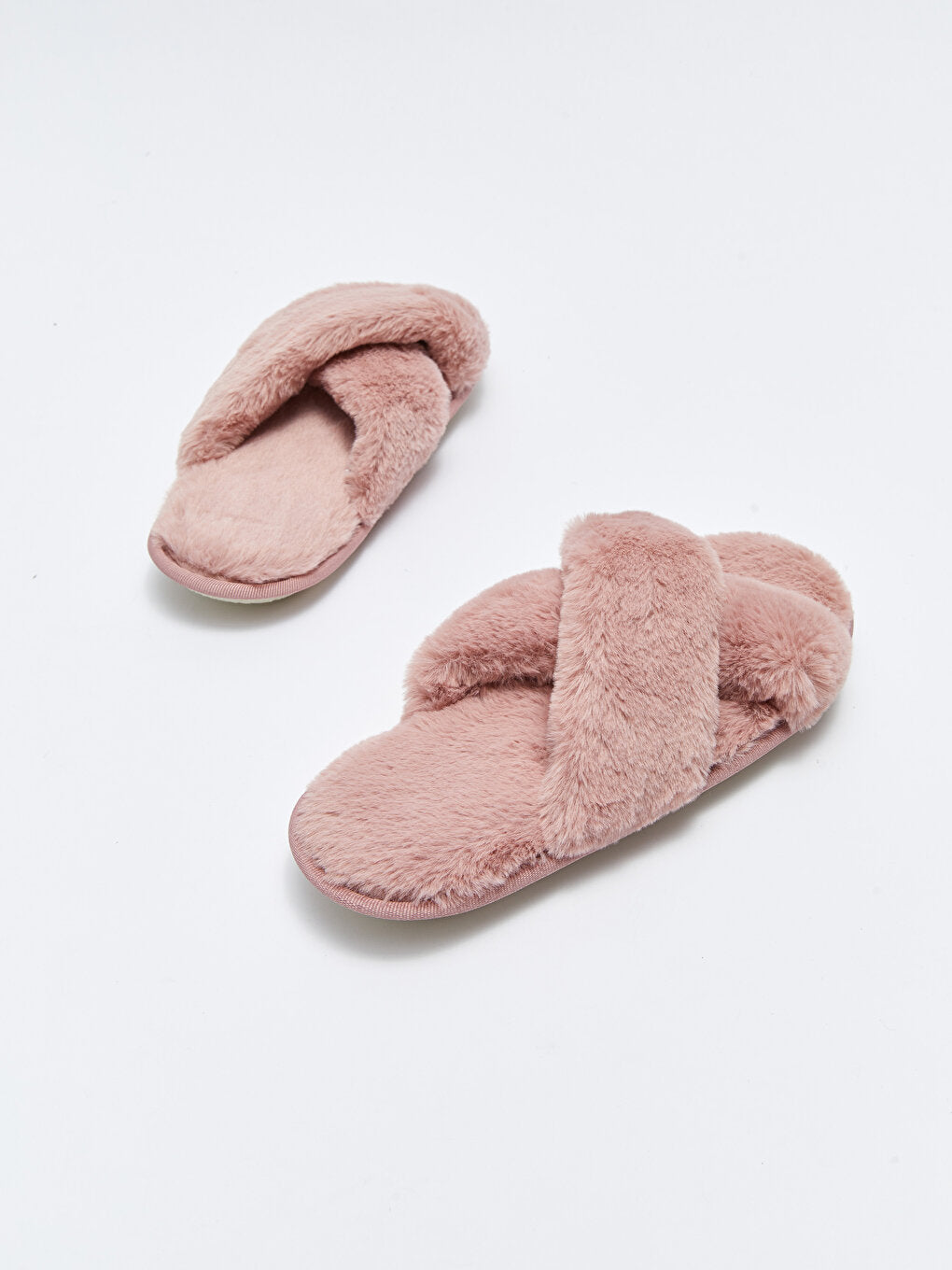 Cross-Strapped Women's House Slippers