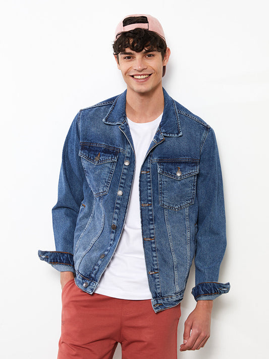 Standard Fit Men's Jean Jacket