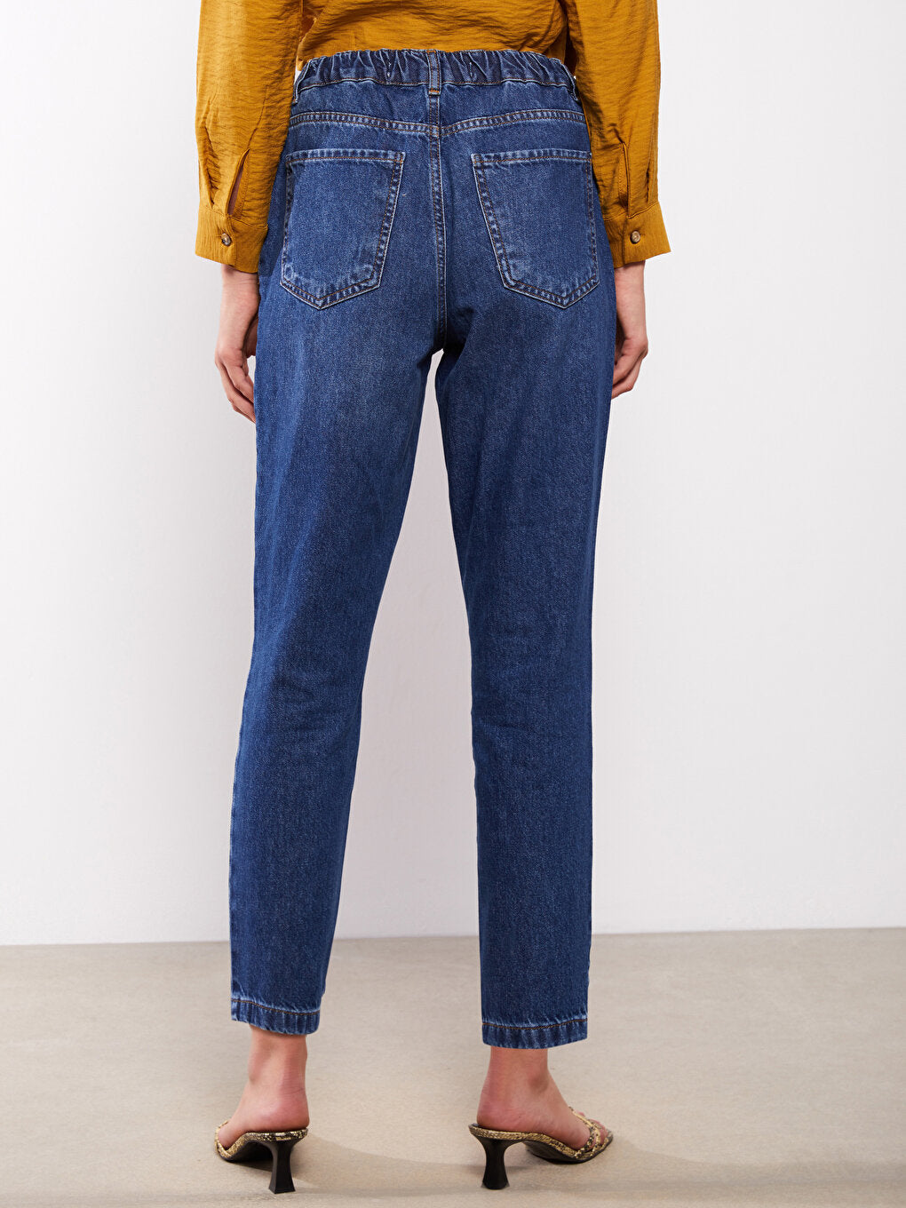 Women's Wideleg Straight Jean Trousers