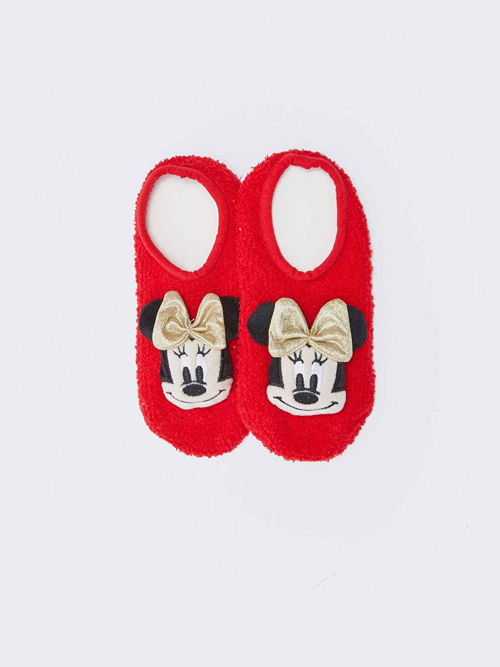 Minnie Mouse Embroidered Girl's Home Socks