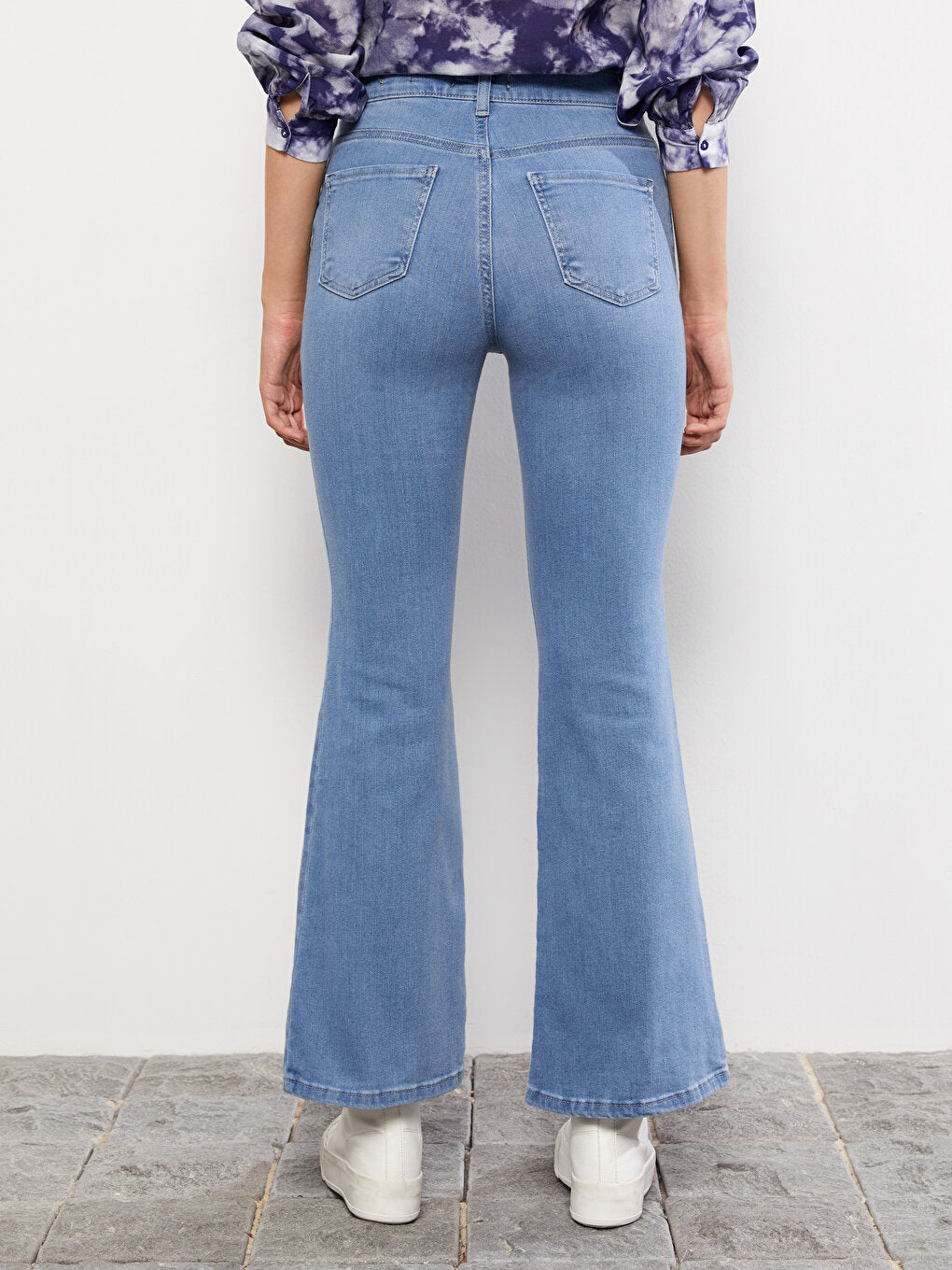 High Waist Flare Women's Jean Pants