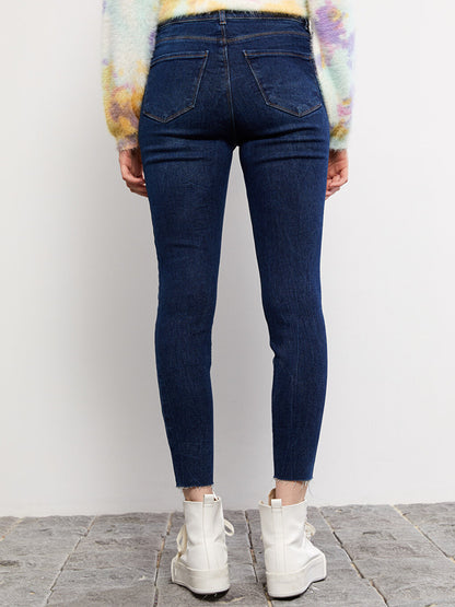 High Waist Super Skinny Fit Women's Jean Pants