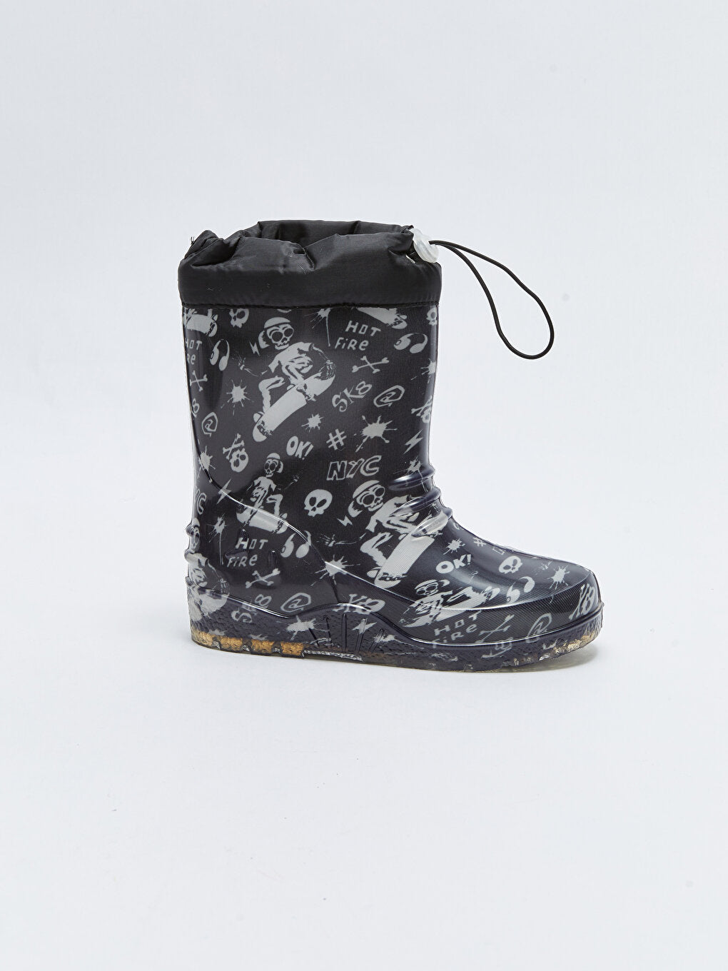 Printed Boy's Rain Boots