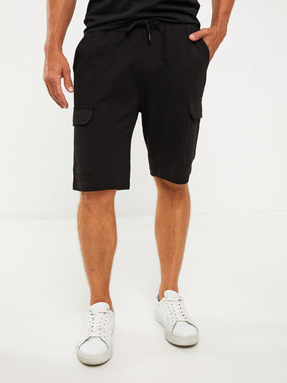 Standard Mold Combed Cotton Men's Shorts