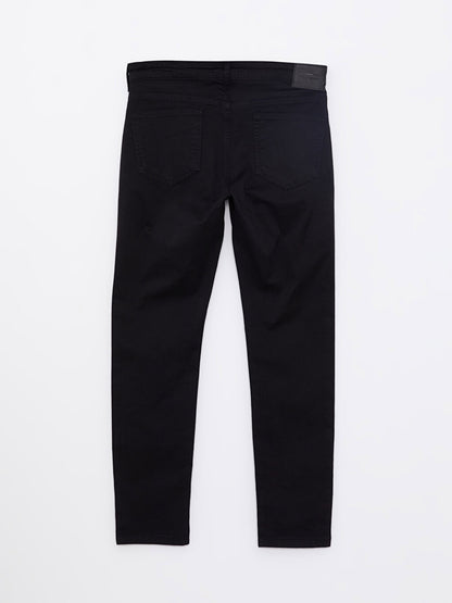 Slim Fit Gabardine Men's Chino Trousers