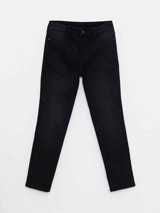 Slim Fit Girl's Jean Trousers