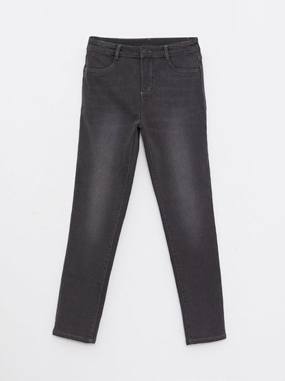 Slim Fit Girl's Jean Trousers