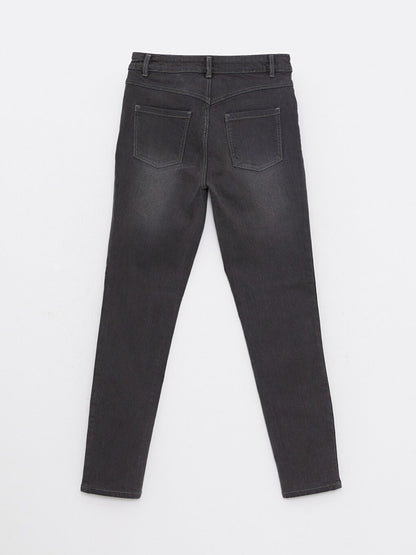 Slim Fit Girl's Jean Trousers