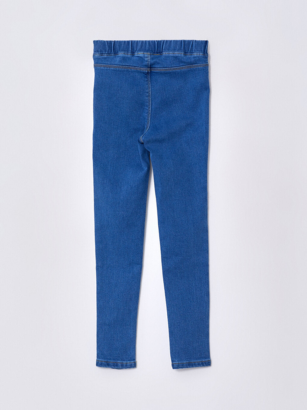 Girls' Jean Trousers with Elastic Waist