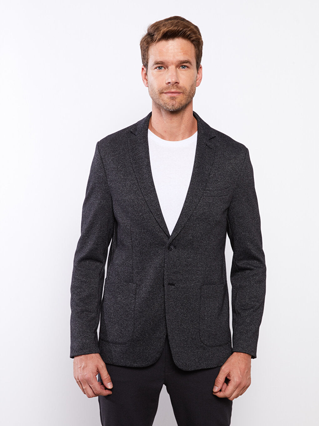 Standard Fit Men's Blazer Jacket