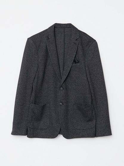 Standard Fit Men's Blazer Jacket