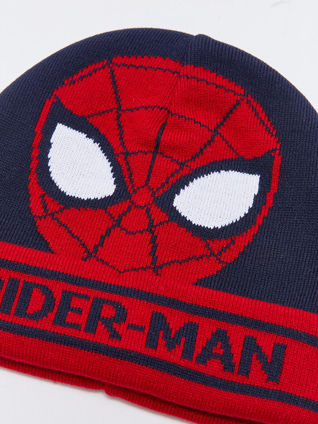 Spiderman Licensed Boy's Knitwear Scarf, Beret and Gloves