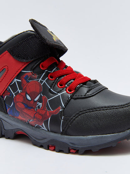 Spiderman Licensed Velcro Men's Trekking Boots