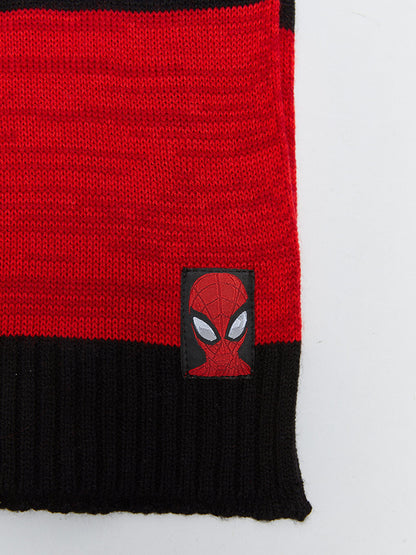 Spiderman Licensed Boy's Scarf, Beret and Gloves Set