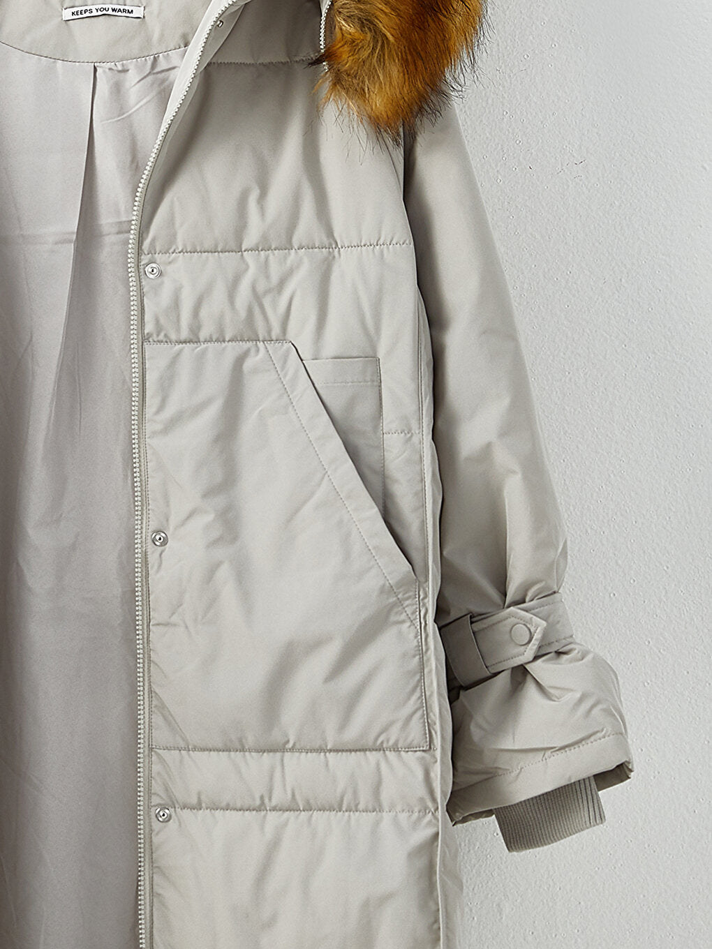 Women's Hooded Plain Parka