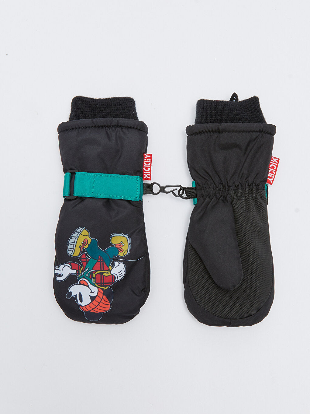 Mickey Mouse Printed Boy's Fingerless Gloves