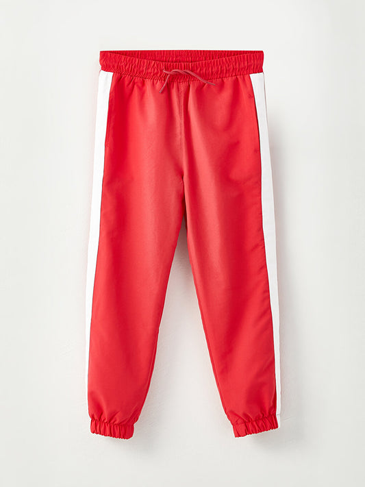 Elastic Waist Fleece Lined Girl's Jogger Trousers