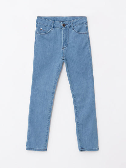 Slim Fit Girl's Jean Trousers