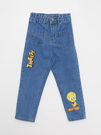 School Favorite Tweety Licensed Jean Trousers