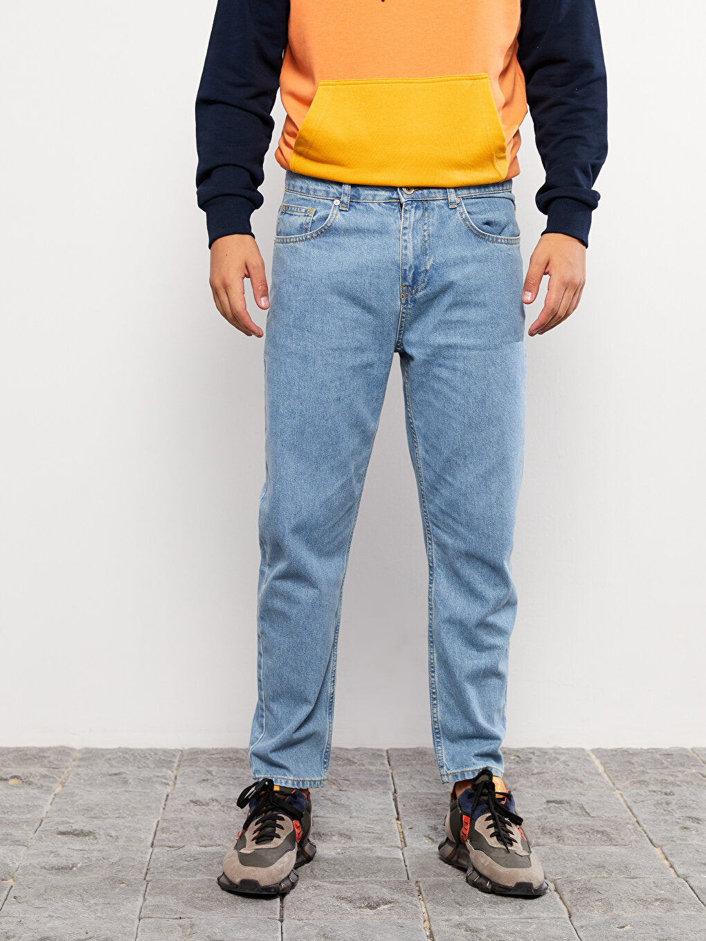 Loose Fit Men's Jean Trousers