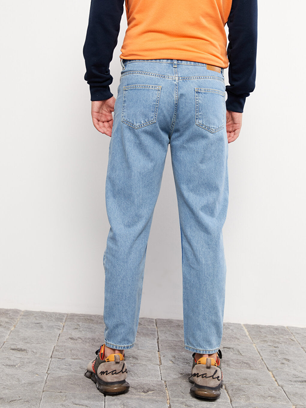 Loose Fit Men's Jean Trousers