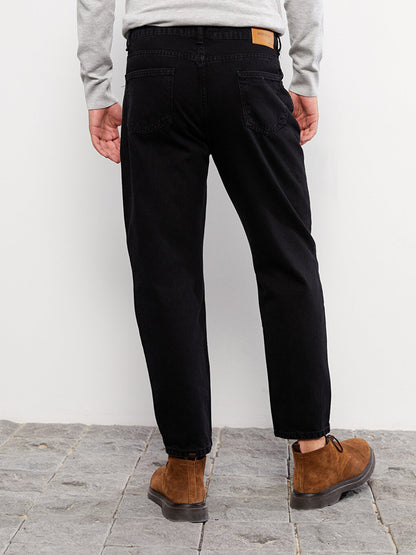 Loose Fit Men's Jean Trousers