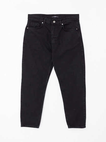 Loose Fit Men's Jean Trousers