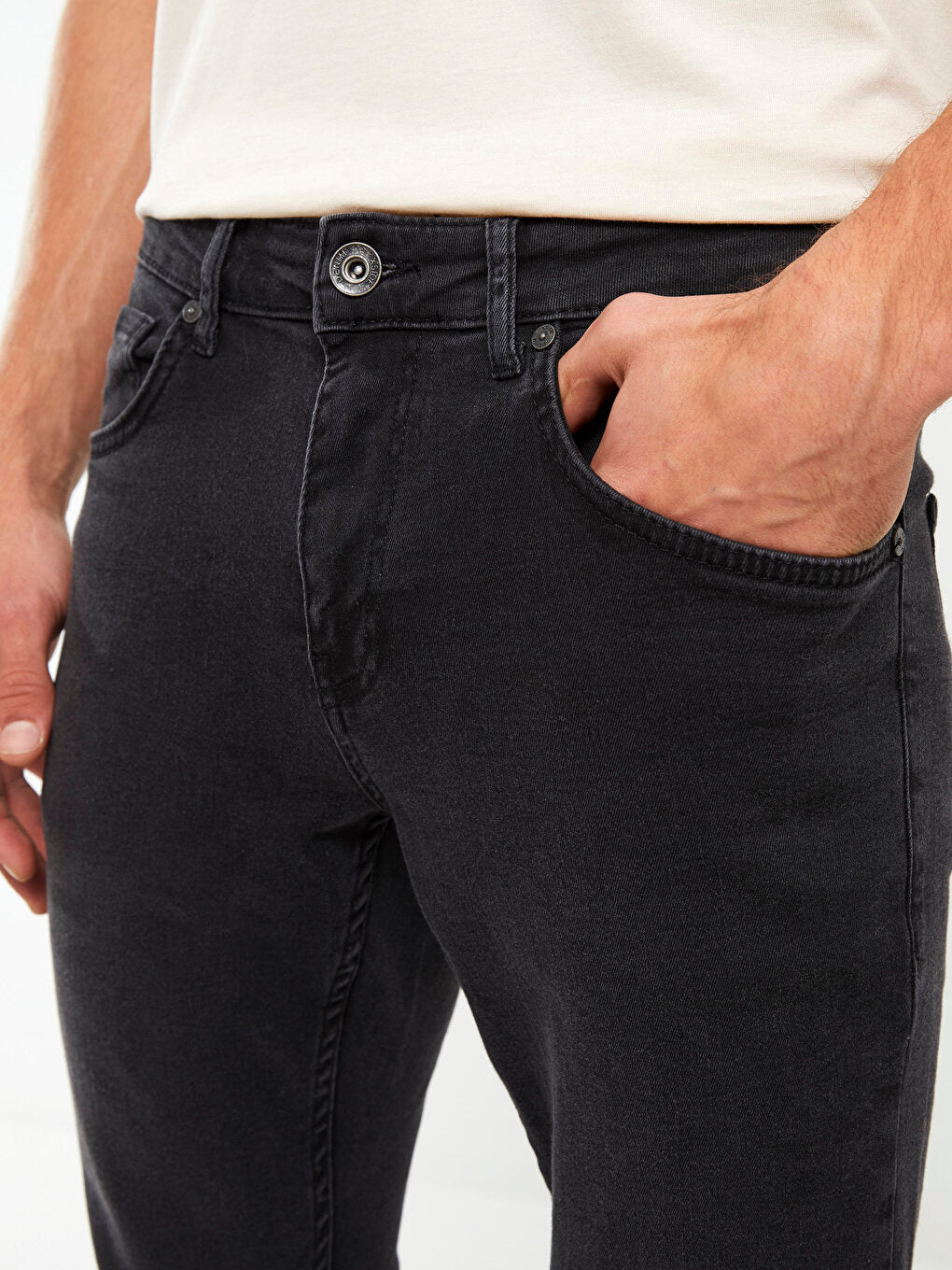 Slim Fit Men's Jean Trousers