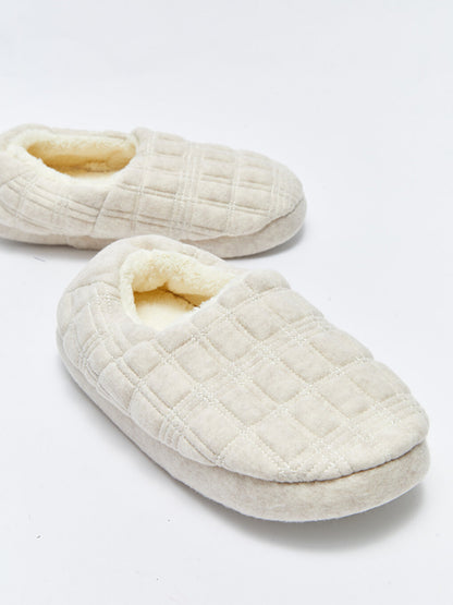 Self-patterned Women's House Slippers