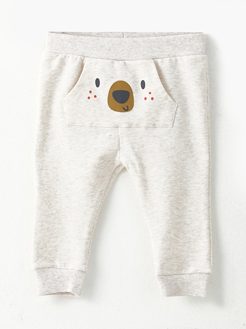 Baby Boy Trousers with Elastic Waist, 2-Piece