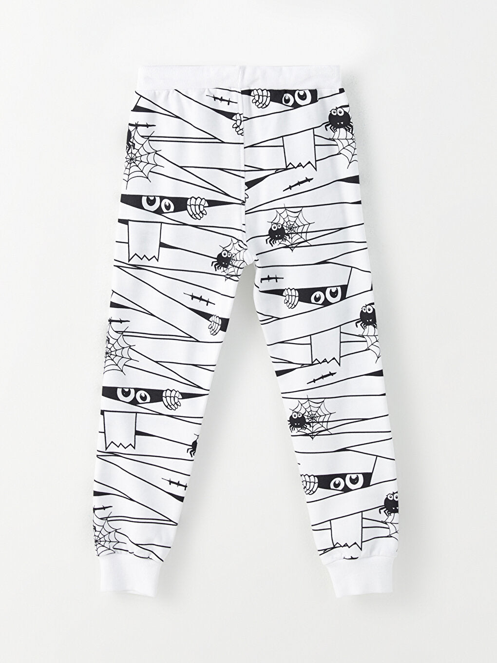 Printed Boys' Jogger Sweatpants with Elastic Waist