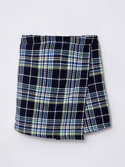 Plaid Girl's Shorts Skirt