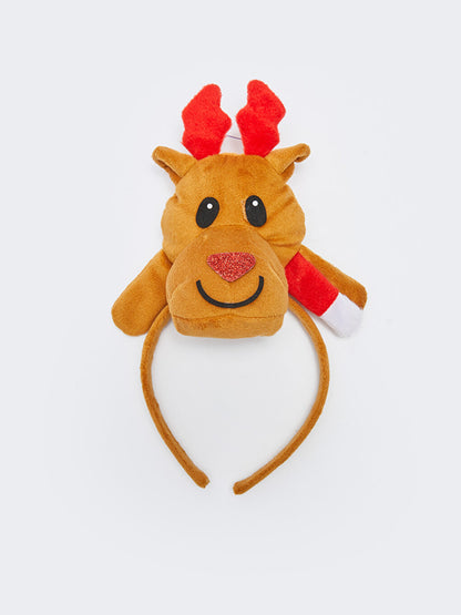 Girl's Crown with 3D Deer Applique