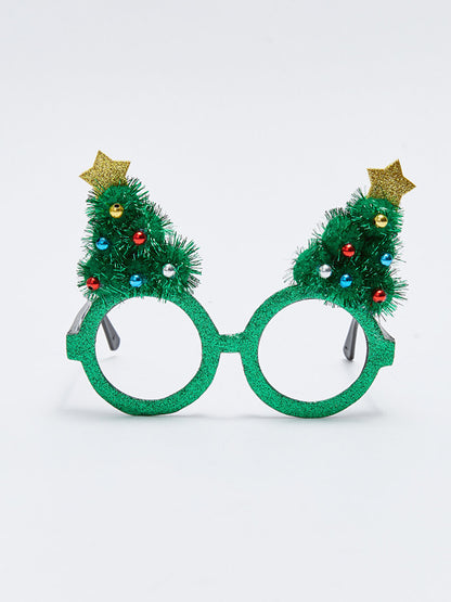 3D Pine Tree Appliqued Girl's Costume Glasses