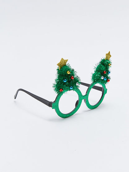 3D Pine Tree Appliqued Girl's Costume Glasses