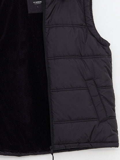 Standard Mold Hooded Men's Puffer Vest