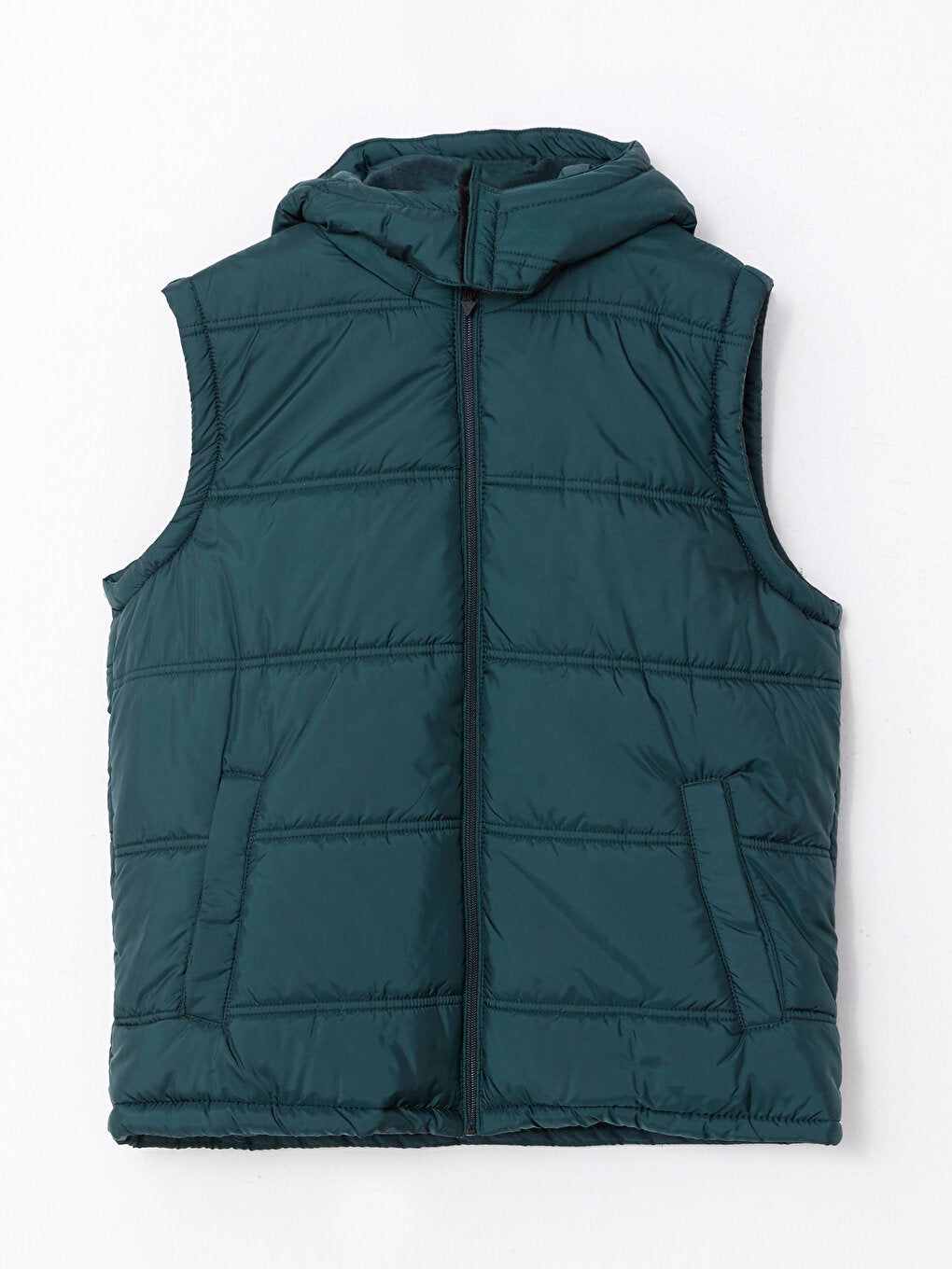 Standard Mold Hooded Men's Puffer Vest