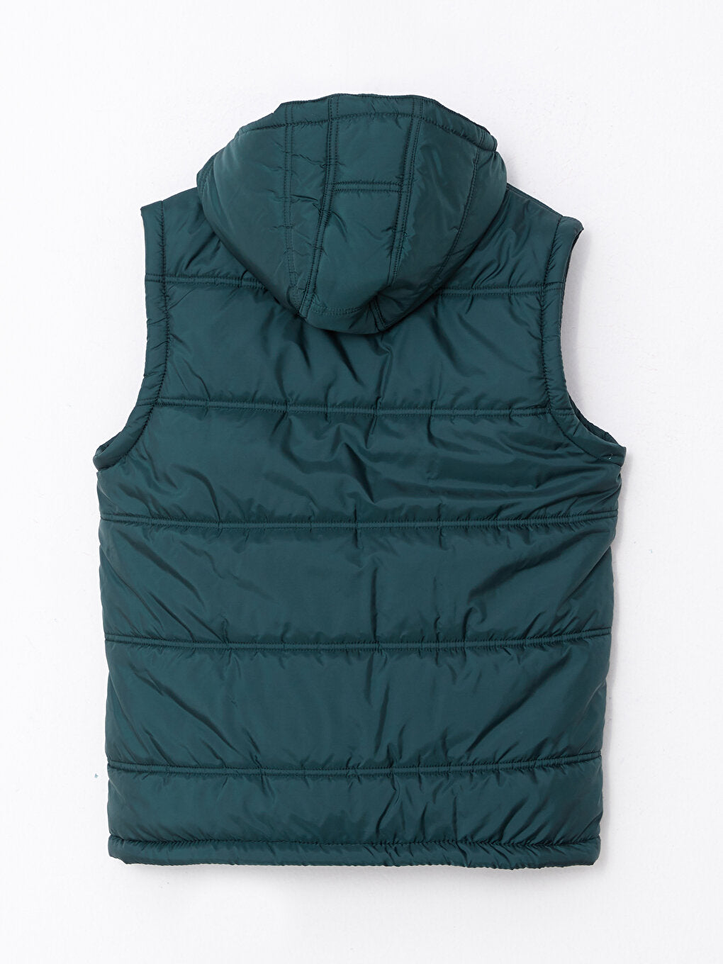 Standard Mold Hooded Men's Puffer Vest