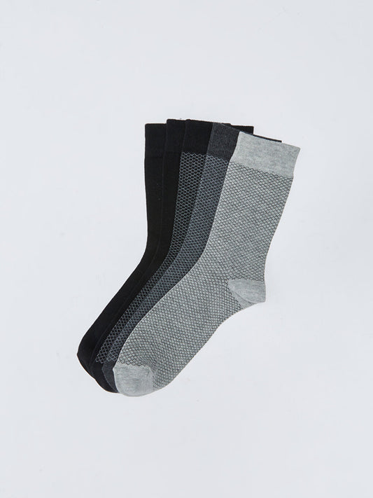 Patterned Men's Socks 5-pack