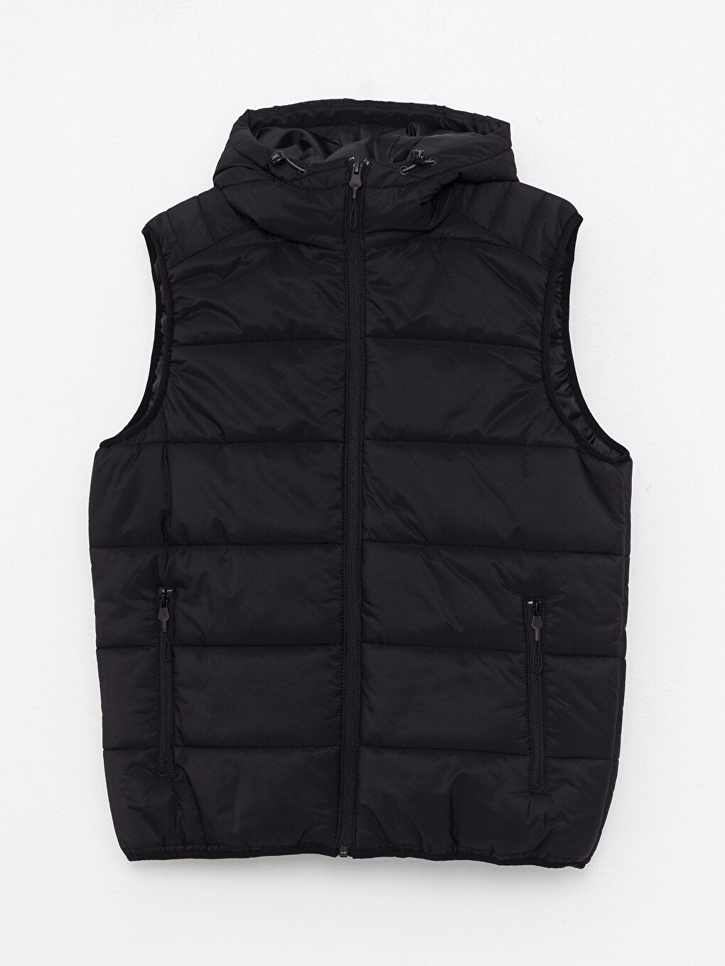 Standard Mold Hooded Men's Puffer Vest