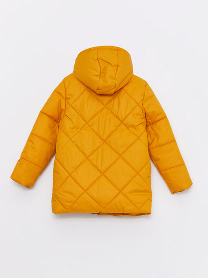 Hooded Boy's Puffer Coat