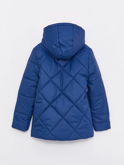 Hooded Boy's Puffer Coat