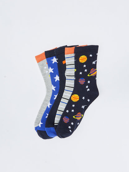 Patterned Boy Socks Pack of 5