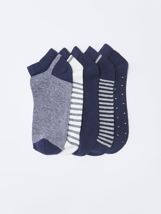 Striped Boy's Booties Socks 5-pack