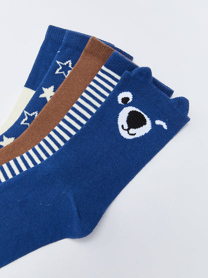 Patterned Boy Socks Pack of 5