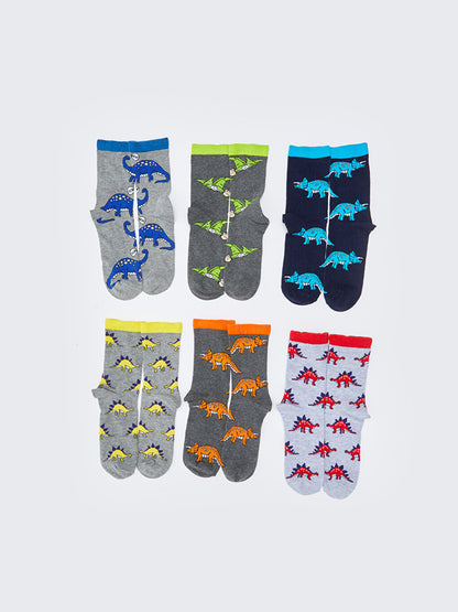 Patterned Boy Socks Pack of 7